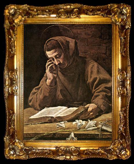 framed  BASSETTI, Marcantonio St Antony Reading 21, ta009-2